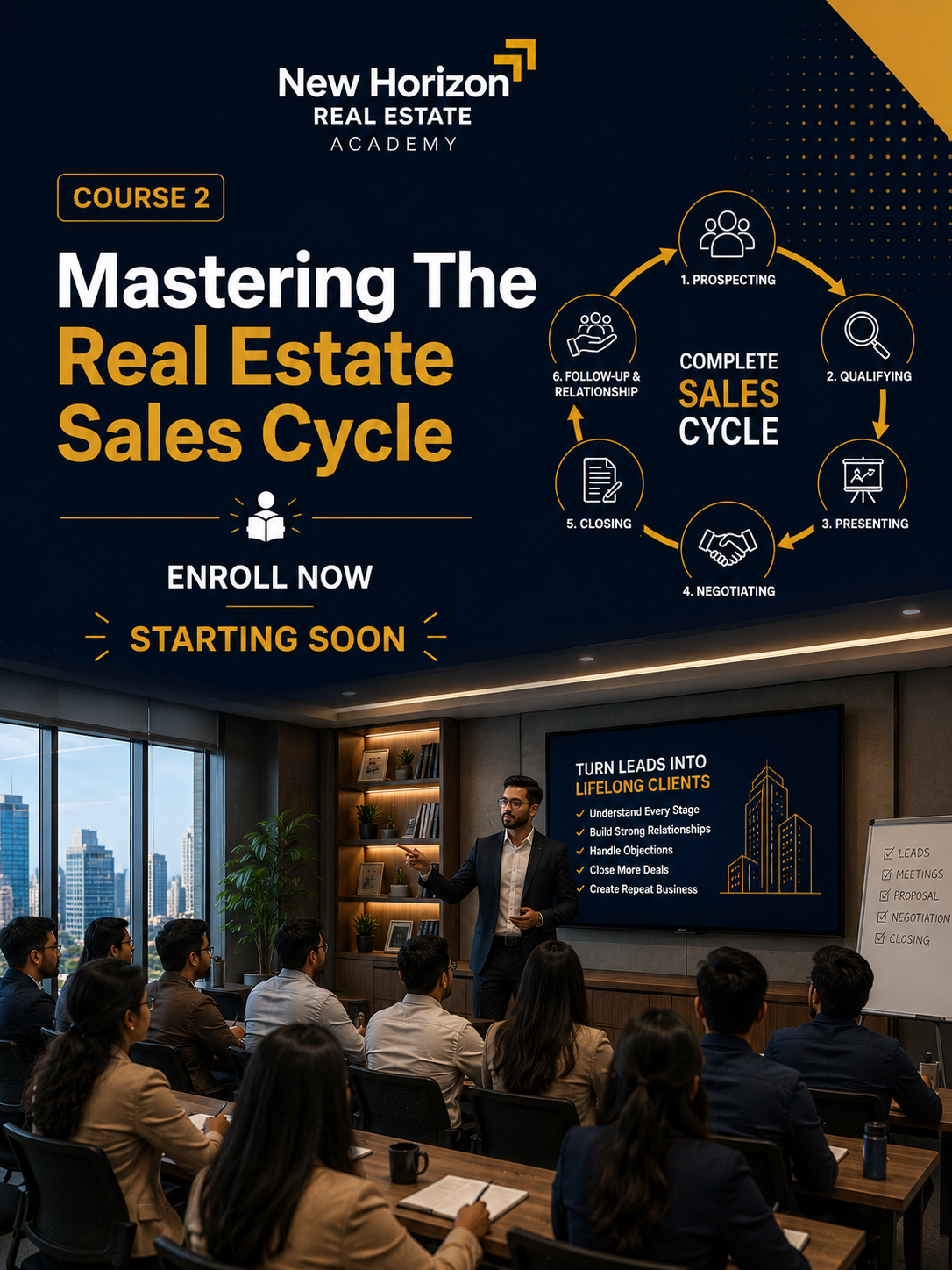 Mastering The Real Estate Sales Cycle full poster